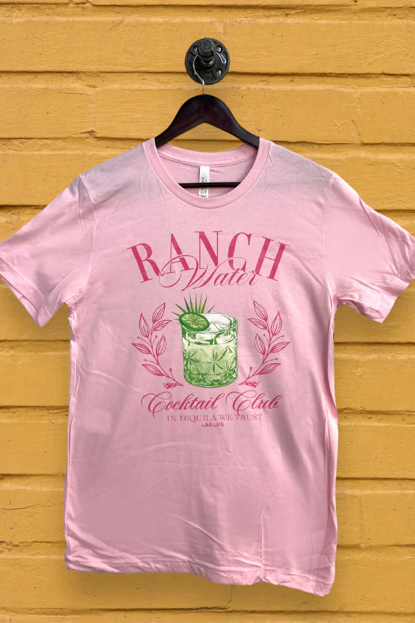 Ranch water Cocktail Club Tee For Discount