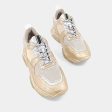 Perla Gold Distressed Sneaker Online now