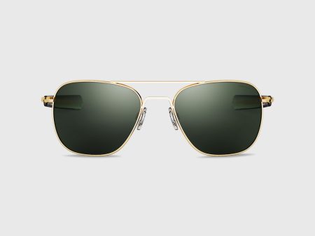 Aviator Sunglasses in 23K Gold AGX Sale