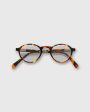 Board Stiff Reading Glasses in Tortoise For Sale