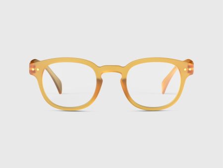 Limited Edition #C Reading Glasses in Golden Glow Sale