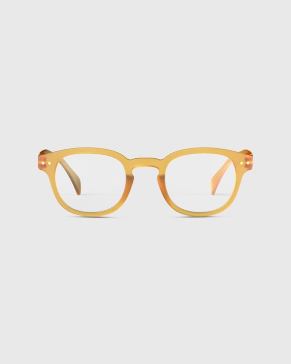 Limited Edition #C Reading Glasses in Golden Glow Sale