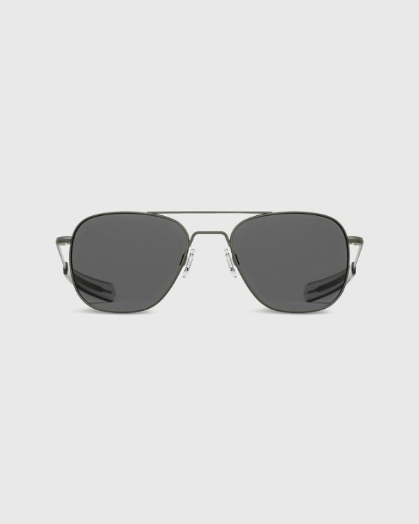 Aviator Sunglasses in Military Olive American Gray Online