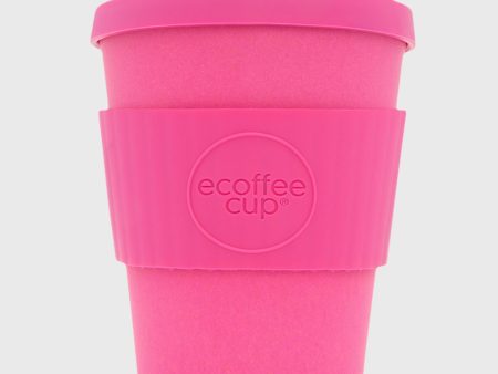 12 oz. Reusable Coffee Cup in Pink D For Discount