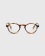 Board Stiff Reading Glasses in Tortoise For Sale