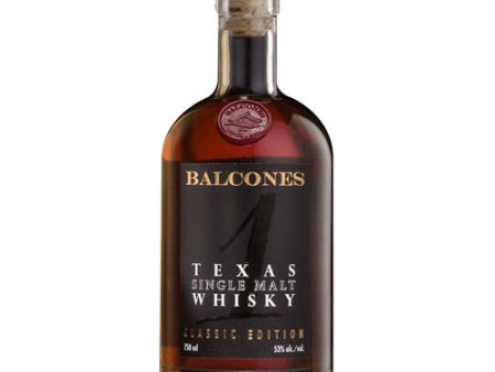 Balcones Whisky Single Malt Texas 1 - 750ML Online now