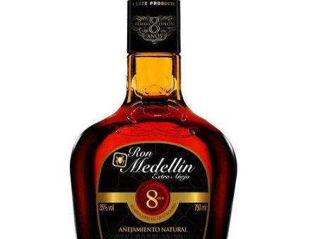 Ron Medellin Rum Extra Anejo 8 Year - 750ML Hot on Sale