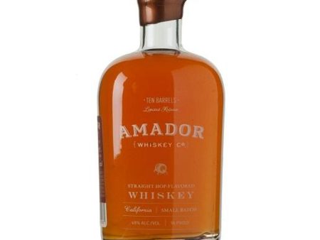 Amador Ten Barrels Straight Hop-Flavored Whiskey - 750ML Online Hot Sale