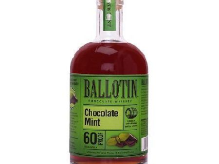 Ballotin Chocolate Mint Whisky - 750ML For Discount