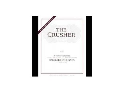 The Crusher Cabernet Sauvignon Wilson Vineyard - 750ML Online Sale