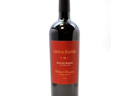 Louis M. Martini Cabernet Sauvignon Monte Rosso Vineyard - 750ML Hot on Sale