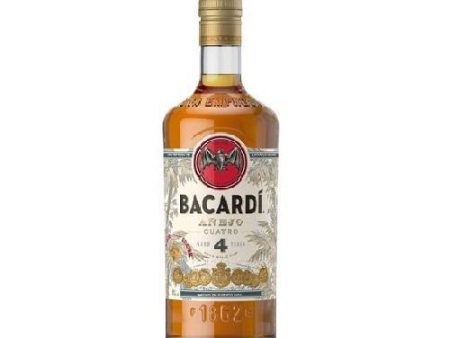 Bacardi Anejo Cuatro 4 Yr - 750ML Sale