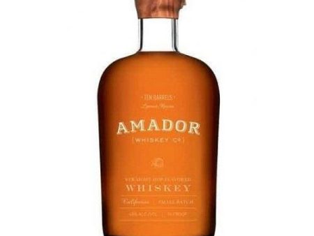 Amador Whiskey Ten Barrel Finish In Chardonnay Wine Barrels - 750ML Online Sale