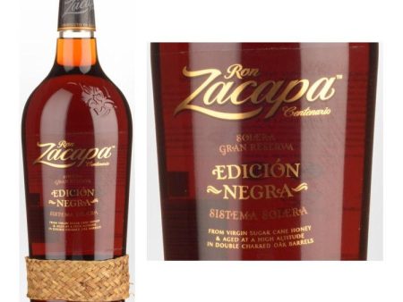 Ron Centenario Rum Zacapa Negra 86 - 750ML Fashion