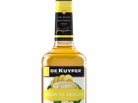 Dekuyper Liqueur Creme de Banana 60 Proof - 750ML For Discount