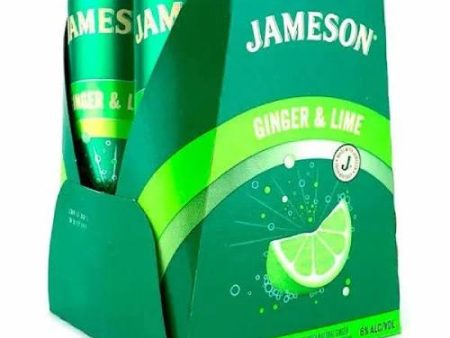 Jameson Ginger Lime 4 Pack Cans 335ML For Discount