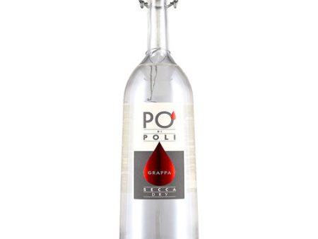 Poli Dist Merlot Secca Dry Grappa Tubes  - 750ML Cheap